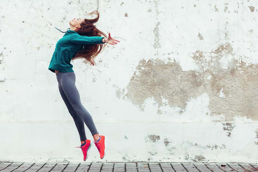 mujer danzando