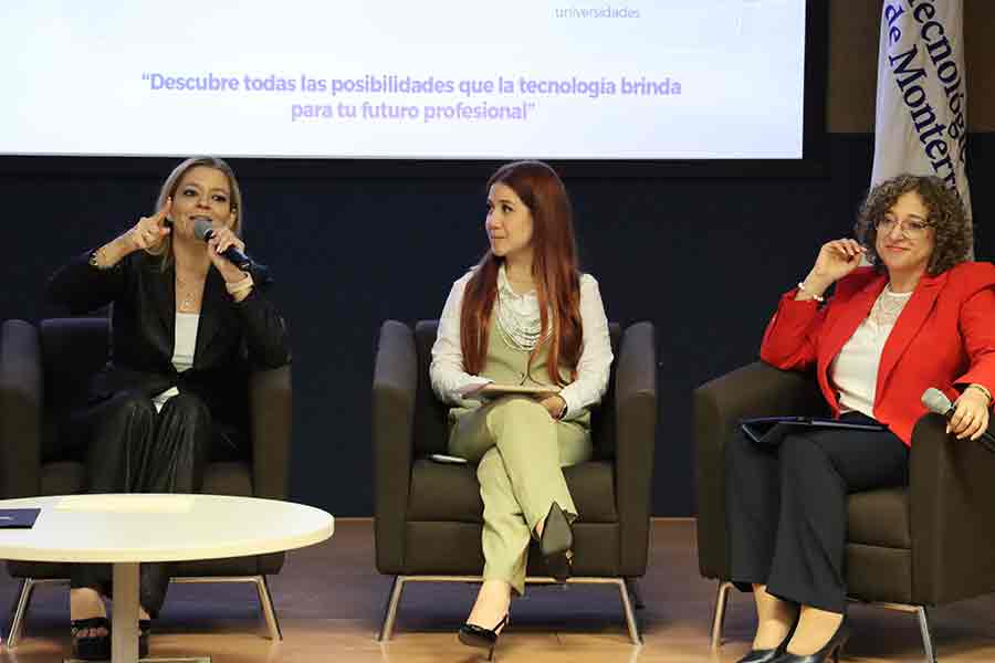 Mujeres en ingeniería y en la alta tecnología, panel del Tec Guadalajara.