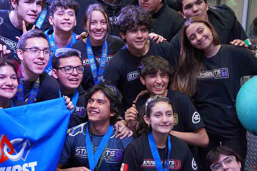 Mundial de robótica FIRST; logra pase equipo de PrepaTec Santa Anita.