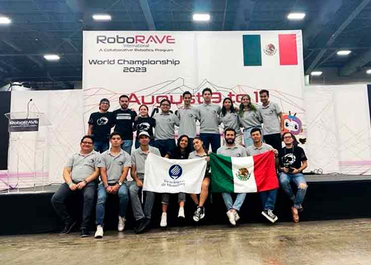 Mundial de robótica RoboRave, en el que destacaron estudiantes del Tec Guadalajara.