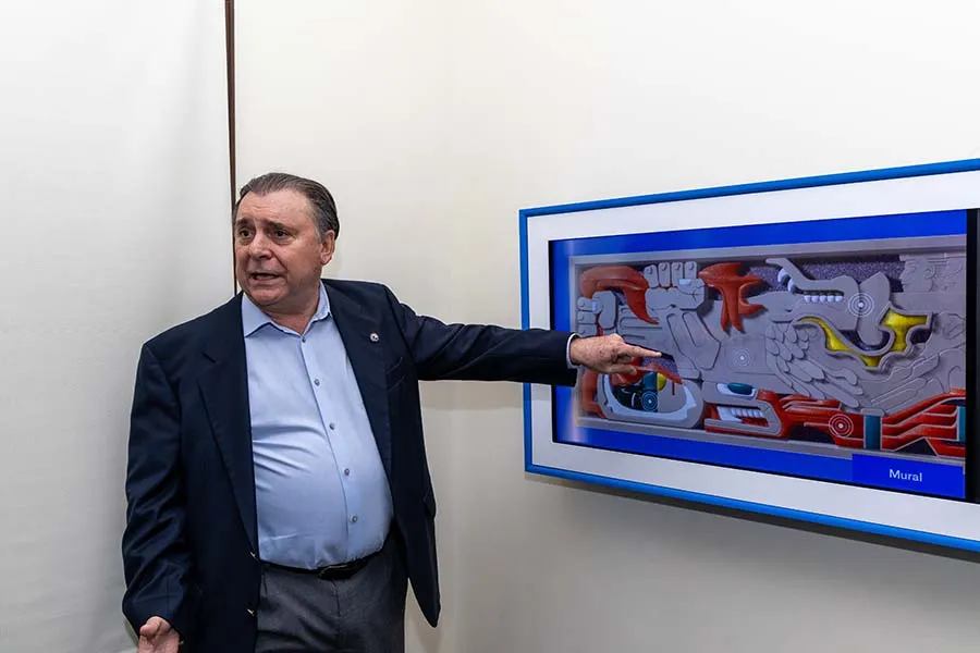 Explicación interactiva del Mural del Tec