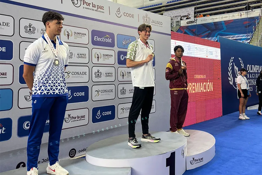 Salvador Medina obtuvo medalla de Oro