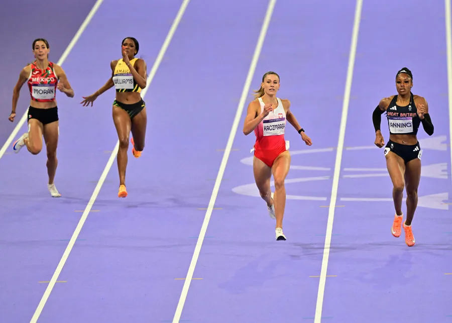 Paola Morán París 2024, avanza a semifinales en su prueba de 400m planos.
