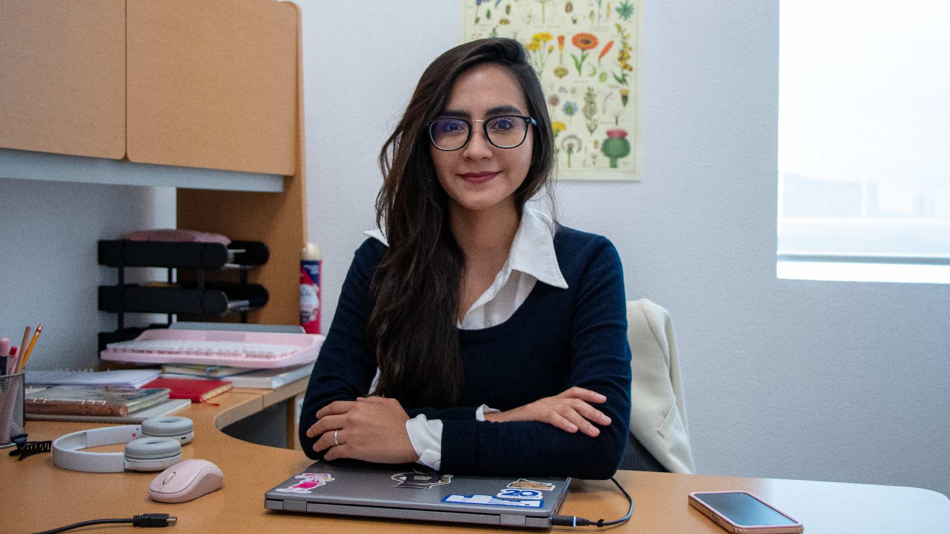 Alexandra del Carmen Jima, ganó primer lugar en categoría política exterior feminista