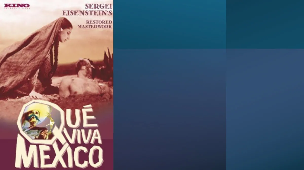 ¡Qué viva México! se filmó en 1930 y vio la luz dos años después
