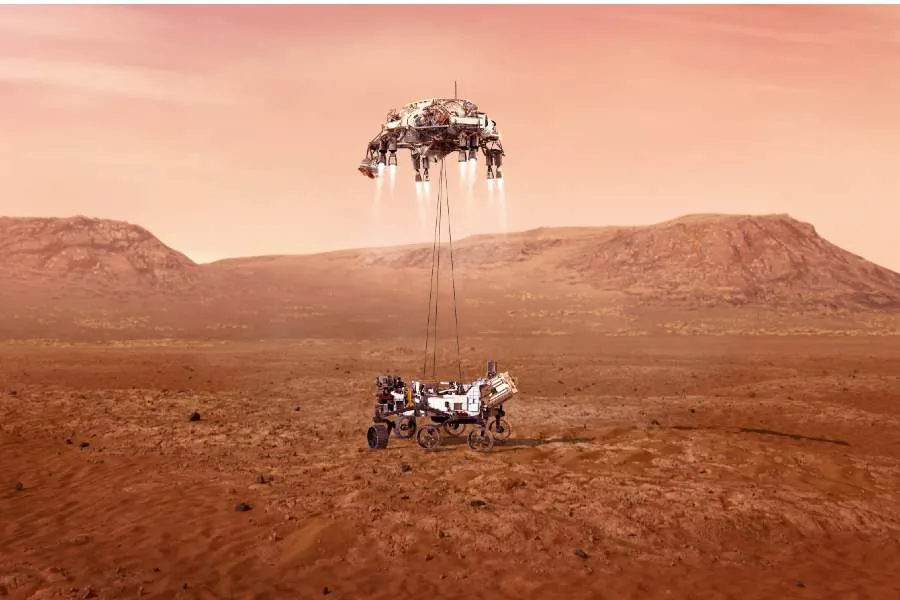 Perseverance en Marte