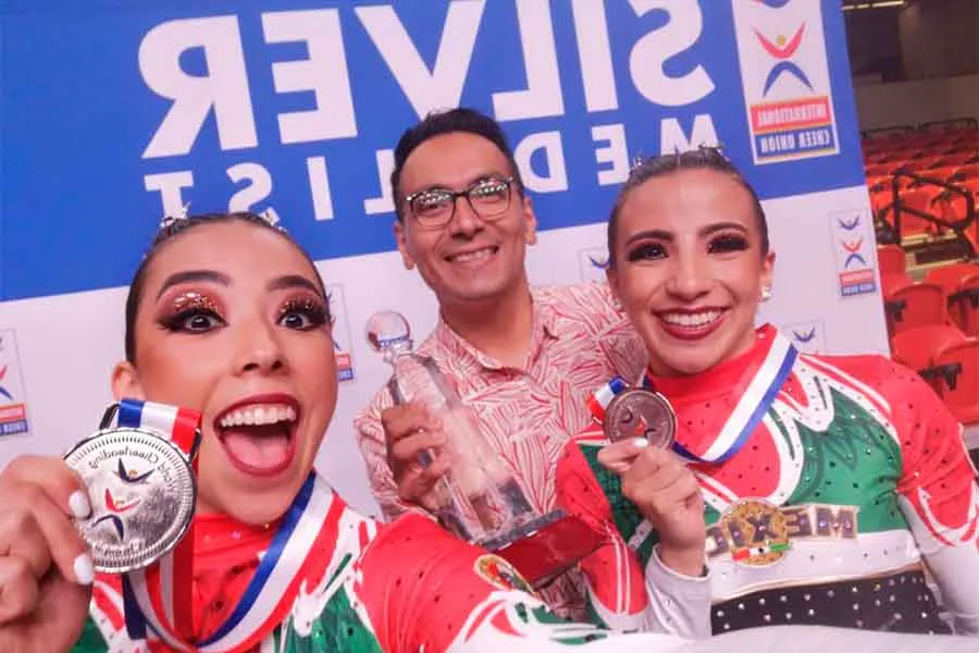 ¡Son de plata! estudiantes de CSF suben al podio en mundial de Cheer