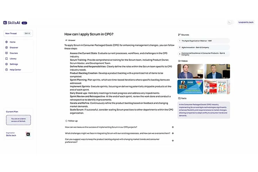 tecnología de skills ai