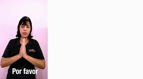 gif por favor lenguaje de señas