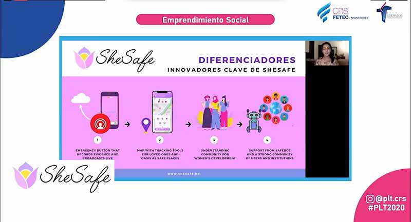 She Safe, Premio al Liderazgo Transformador