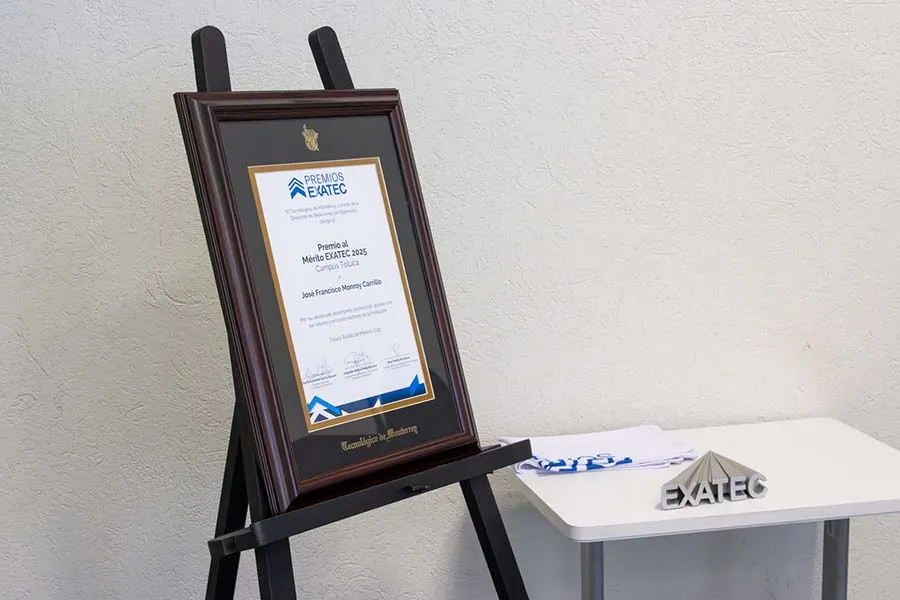 EXATEC líder y con causa: Francisco Monroy gana el Mérito EXATEC 2025