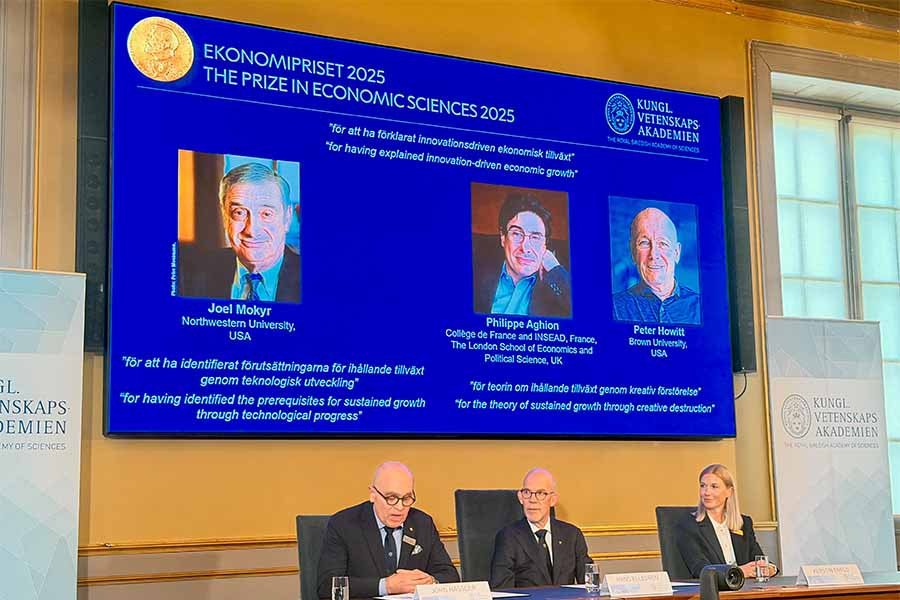 Nobel de Economía al análisis de la innovación para el bien económico