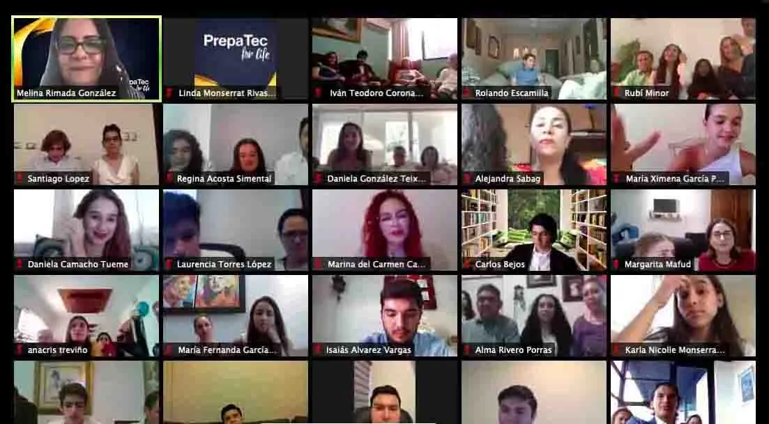 Ceremonia virtual PrepaTec for life en Laguna