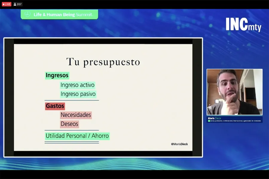 Moris Dieck explica el presupuesto financiero