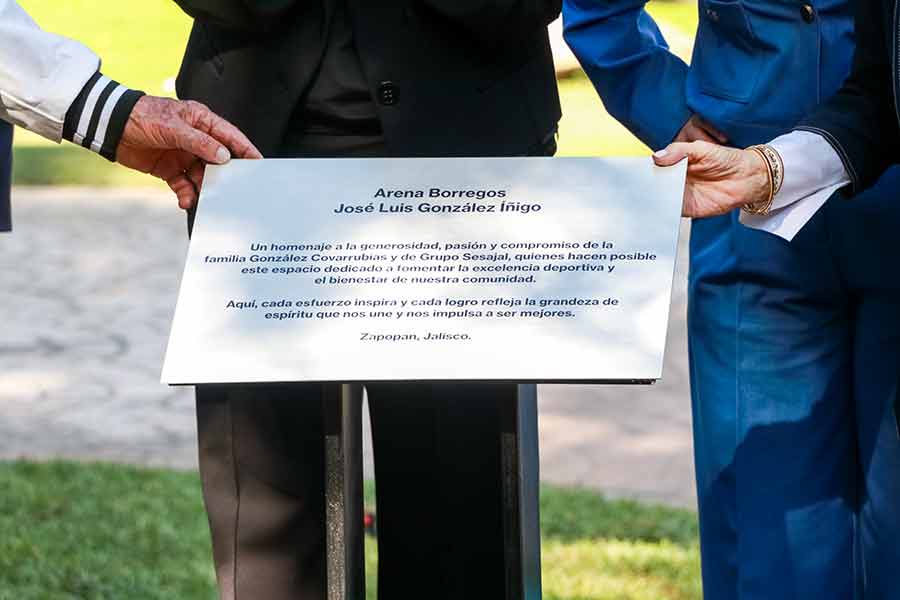 Primera piedra Arena Borregos en el Tec Guadalajara. 