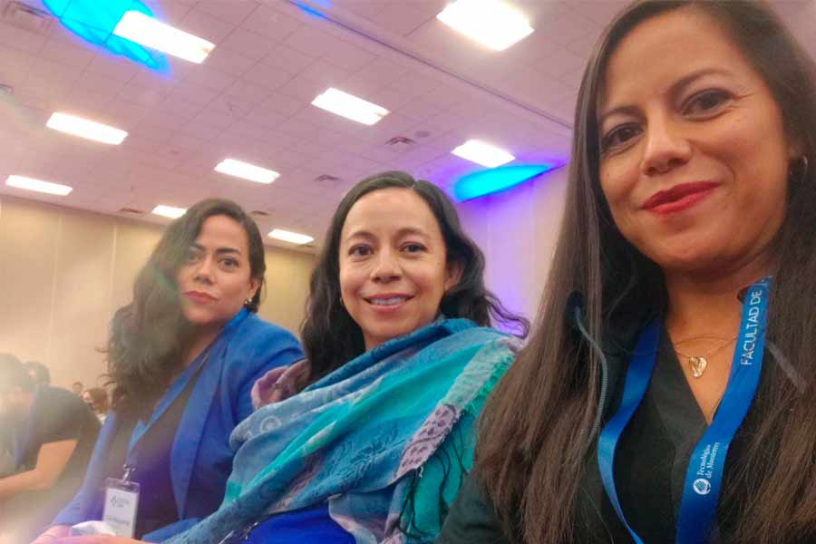 Las hermanas Ortega Fierro asistieron a la Reunión Nacional de Profesores del Tec.
