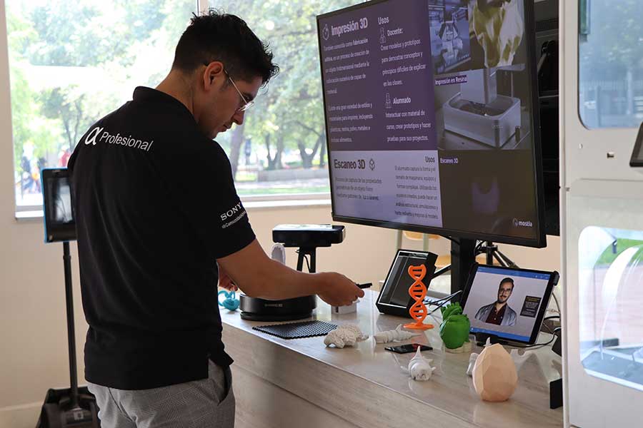 Los asitentes al evento pudieron conocer los proyectos en innovación que se desarrollan en el Tec de Monterrey.