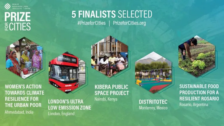 Proyectos finalistas del Premio Ross para Ciudades.