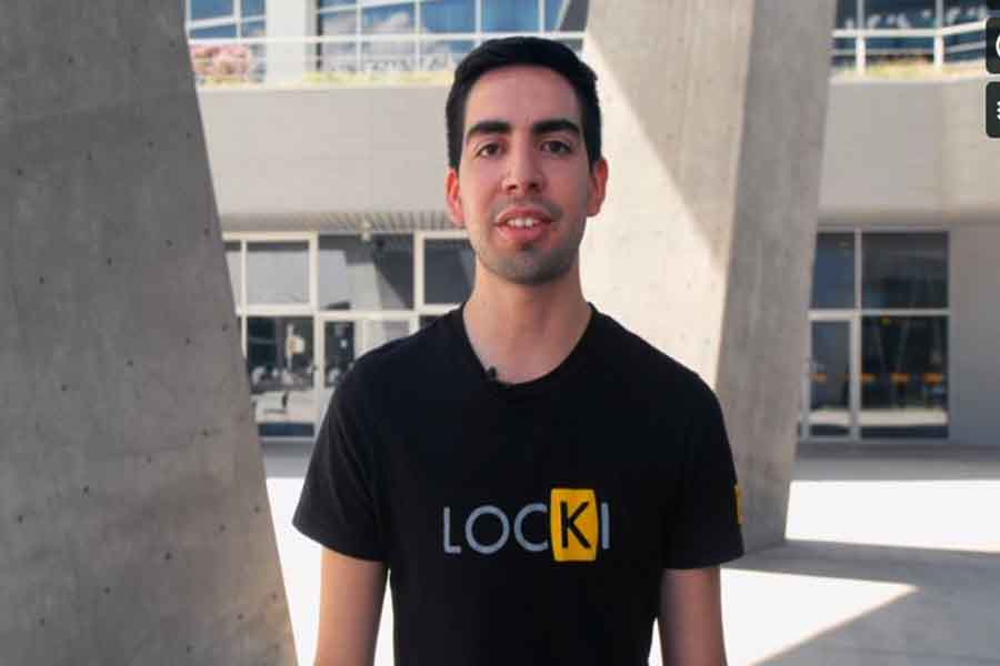 Rubén Ruiz fundador de Locki