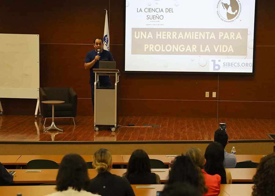 Simposio de medicina para la calidad de vida realizado en el Tec Guadalajara.