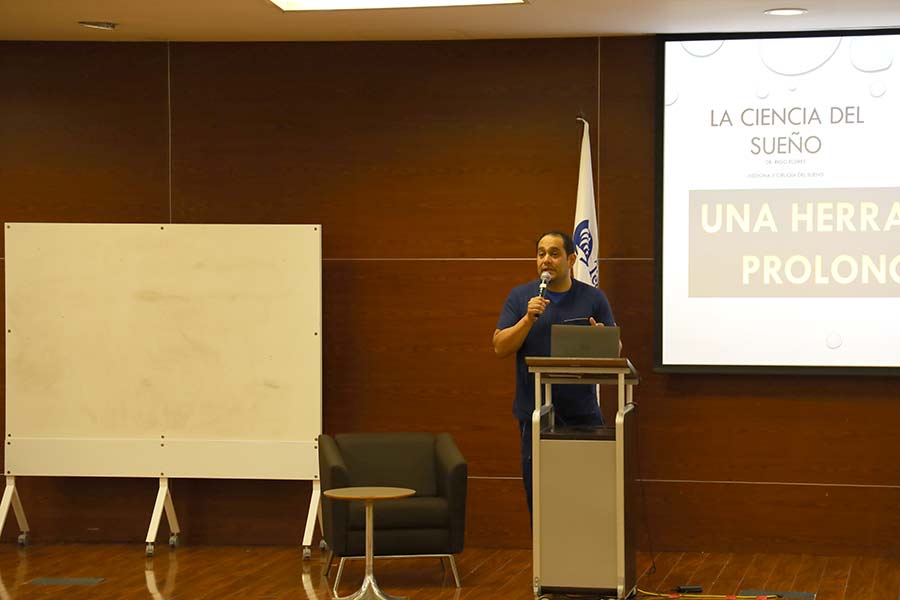 Simposio de medicina para la calidad de vida realizado en el Tec Guadalajara.