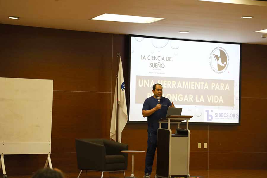 Simposio de medicina para la calidad de vida realizado en el Tec Guadalajara.
