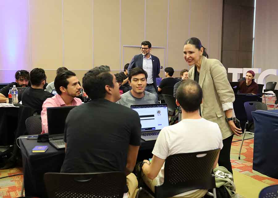 Soluciones con blockchain era el objetivo del hackaton con la startup Etherfuse, realizado en el Tec Guadalajara.