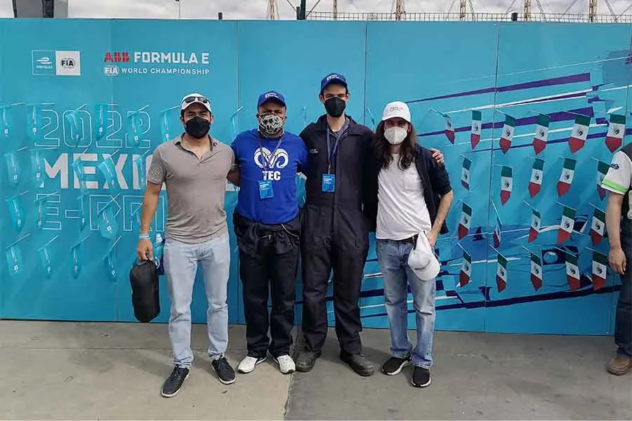 Estudiantes de Tec Santa Fe presentes con escudería en Fórmula E
