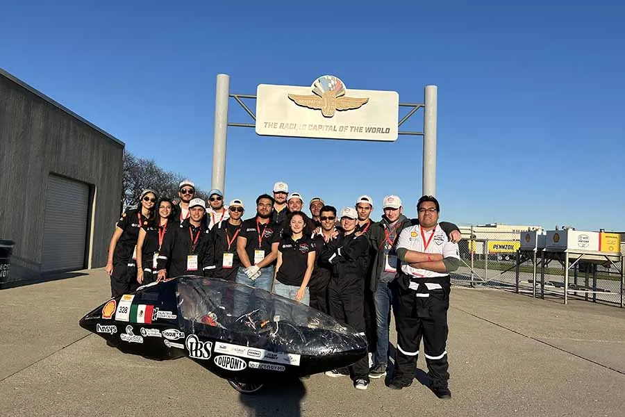 Escudería Eco Shell de Tec Racing Monterrey. 