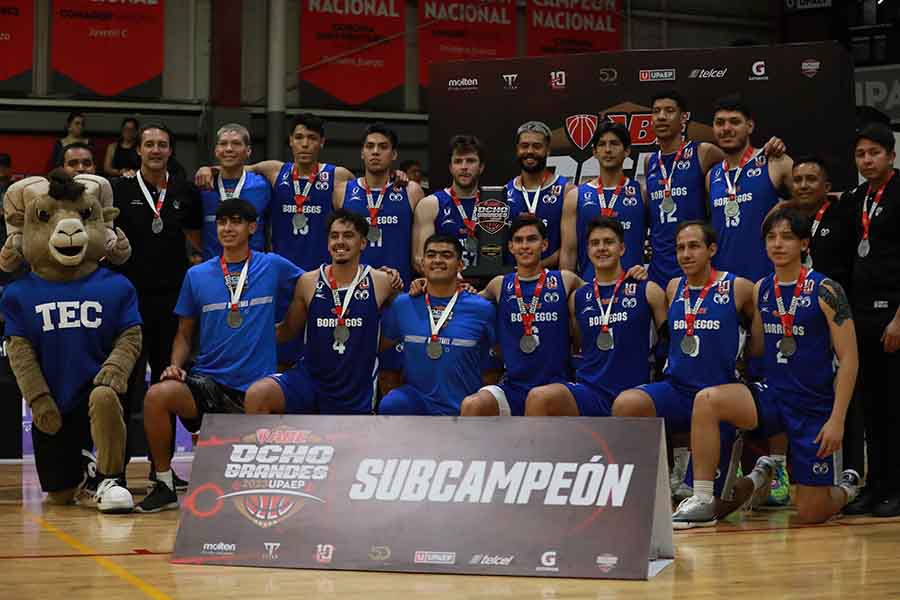 ¡Portan plata! Tec Toluca sube a podio en torneo Ocho Grandes