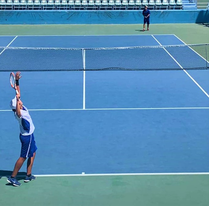 Universiada regional de tenis, celebrada en Jalisco.