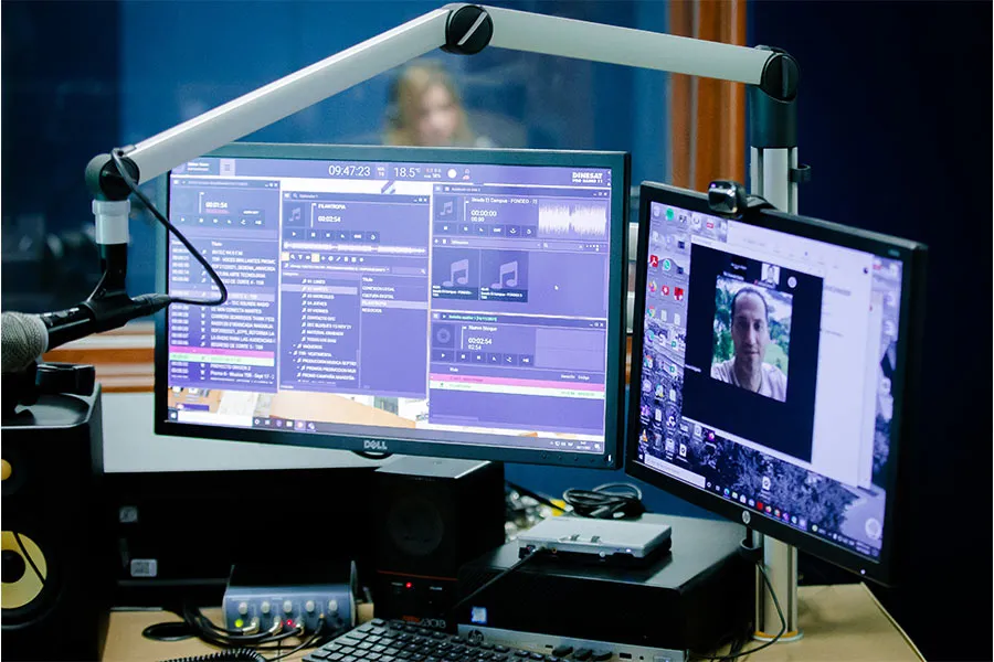 Las instalaciones de Tec Sounds Radio se han ido renovando al paso de los años.