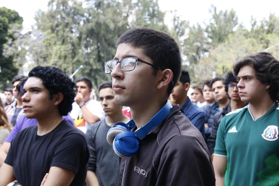 Un minuto de silencio en Tec Guadalajara por el Día Internacional de la Mujer