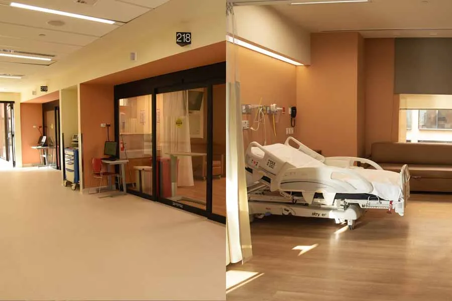 Unidad de Terapia Intensiva Cardiovascular del Hospital Zambrano Hellion.