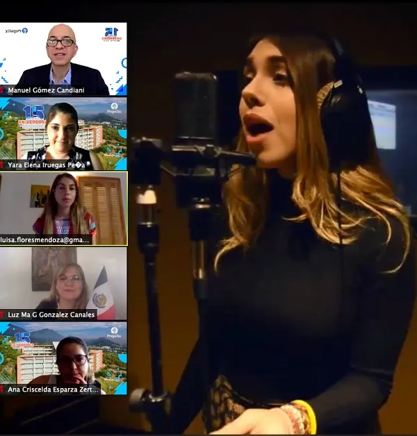 Lucía Flores se ha dedicado a la música como medio terapéutico.