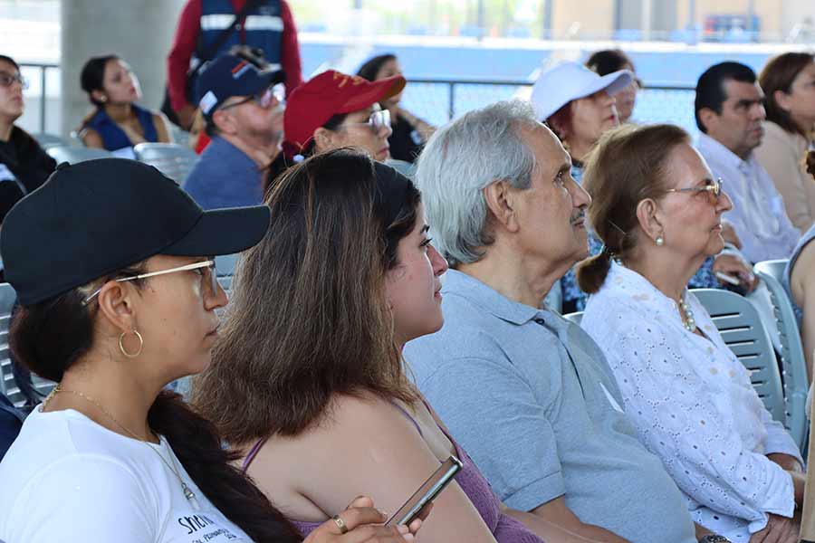 Vecinos distritotec participantes en la Reunión Vecinal Anual 2023