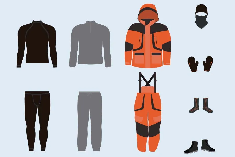 viste en capas para el fr&iacute;o