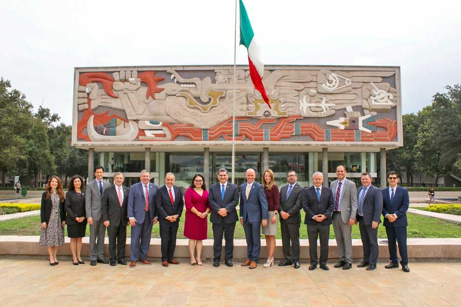 La delegación de Utah se reunió con líderes y directivos del Tec en una visita al campus Monterrey.