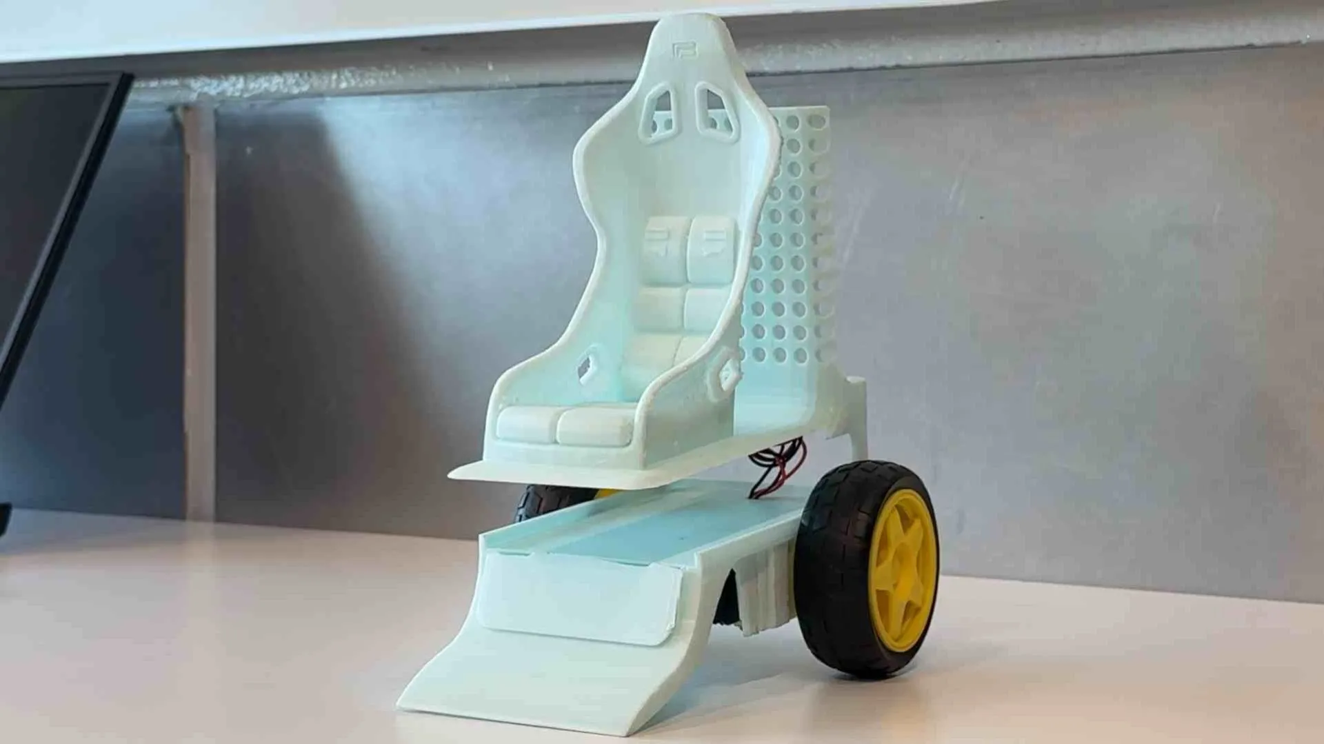 Primer prototipo de la silla