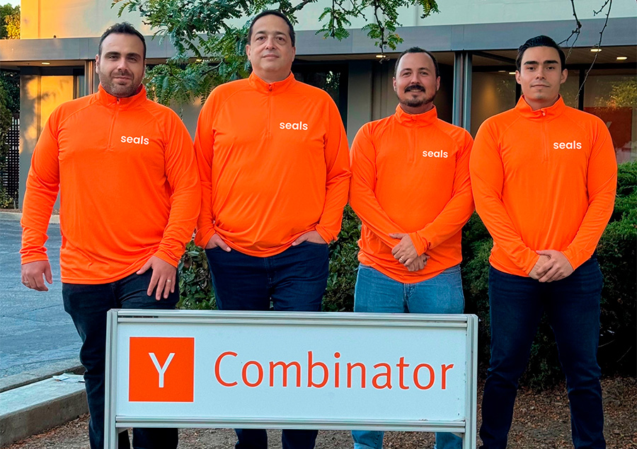 El equipo de Seals AI en la aceleradora Y Combinator. FOTO: Y Combinator