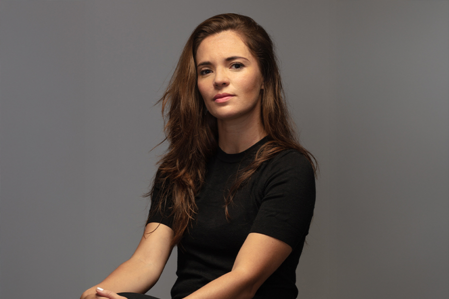 Retrato de Yazmín Barragán, coreógrafa y docente del Tec campus Ciudad de México, cofundadora del Mexico City Ballet y ganadora de una Luna del Auditorio.