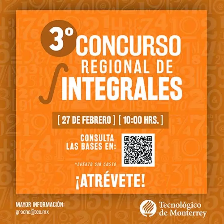 Participa en el Concurso Regional de Integrales 2019