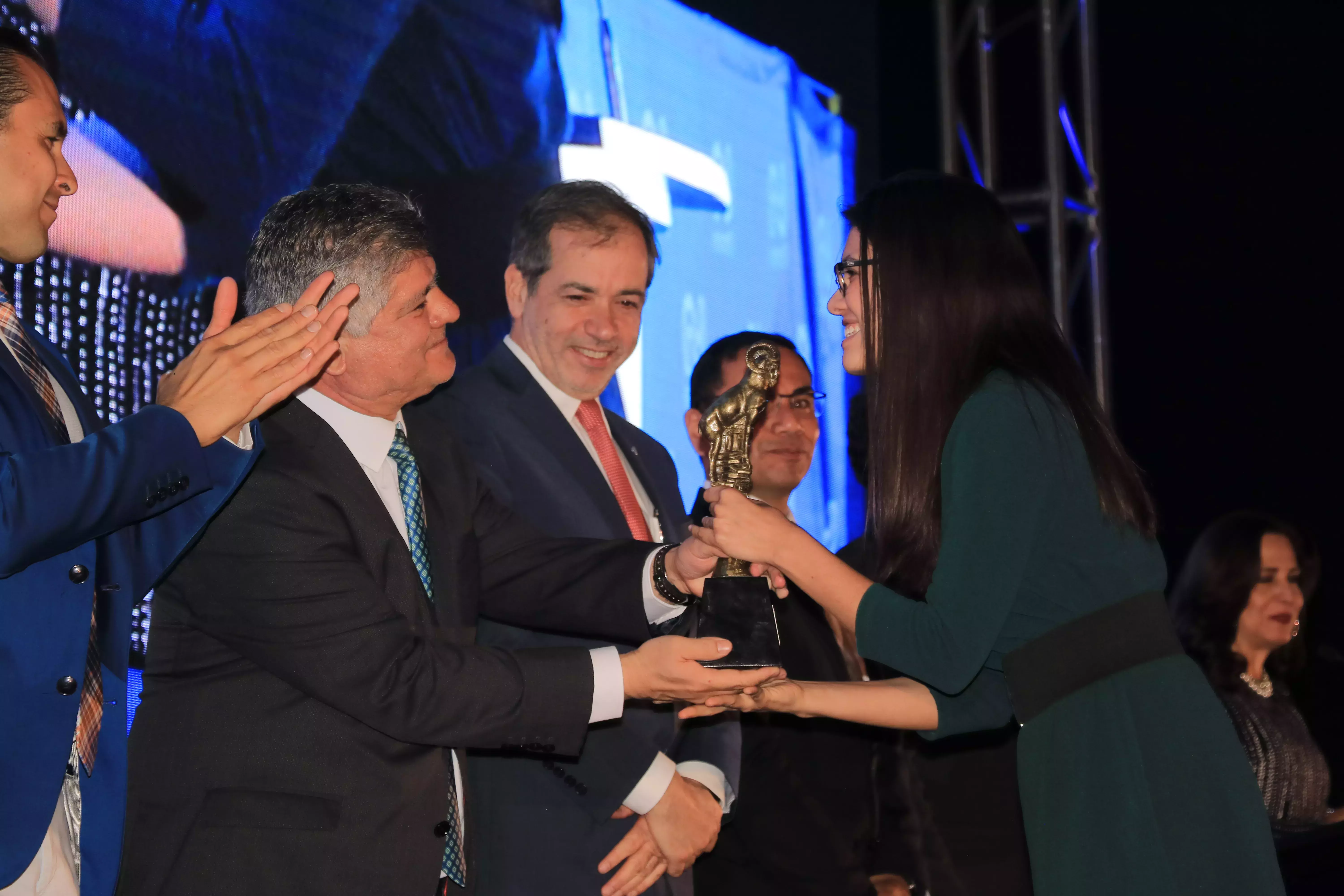 entrega de premio