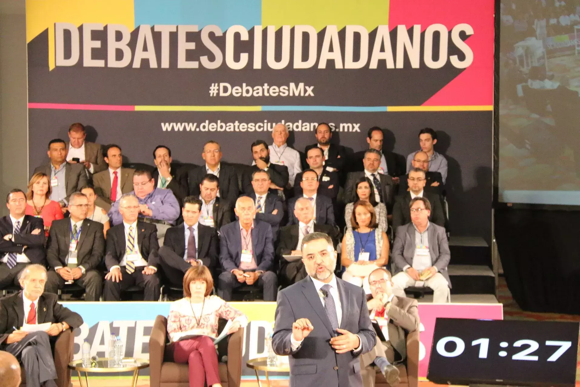 Debate ciudadano para gubernatura a Jalisco.