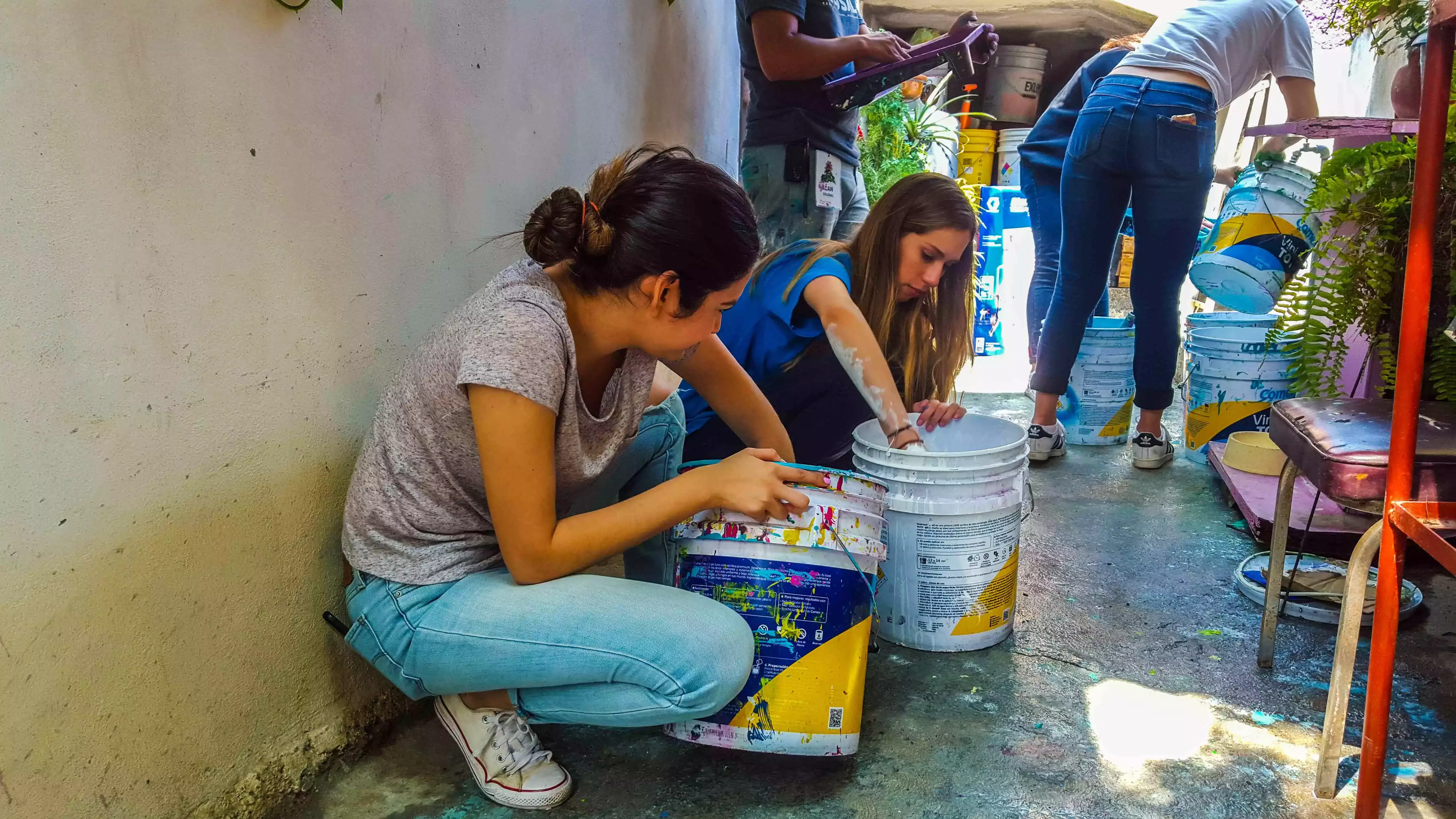 Uno de los objetivos del mural es buscar generar cohesión social.