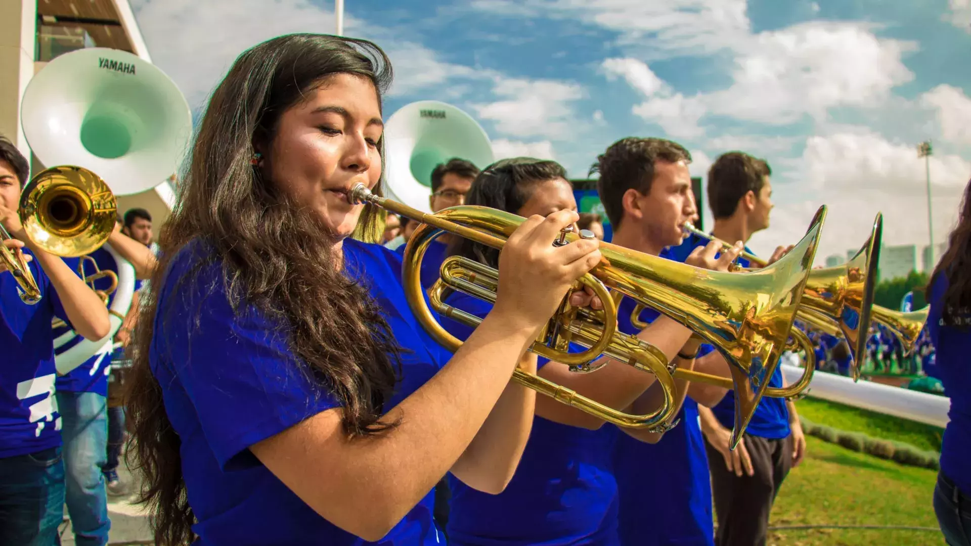 Con música se ambientó en Puebla.