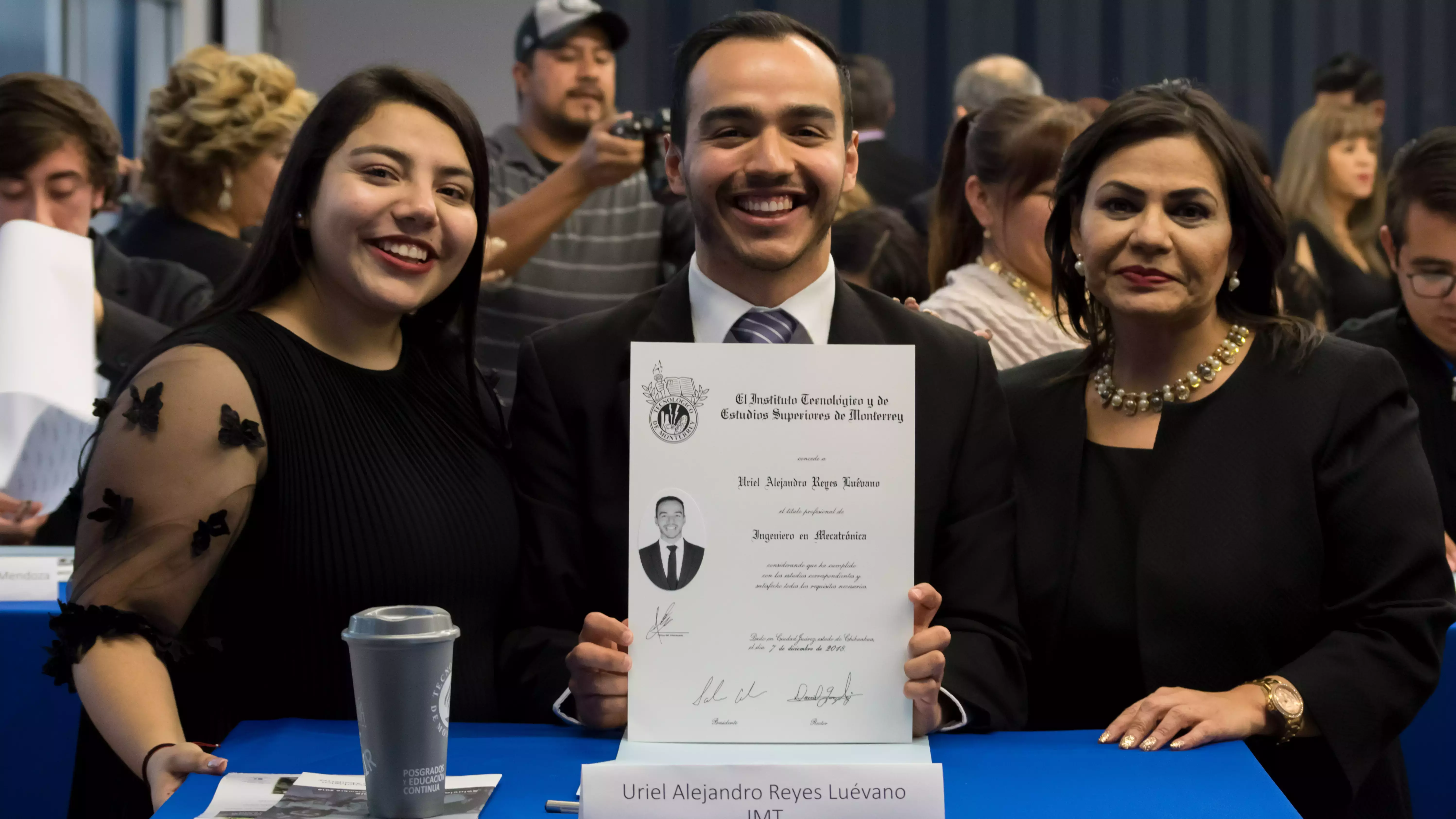 Alumnos que gradúan este semestre