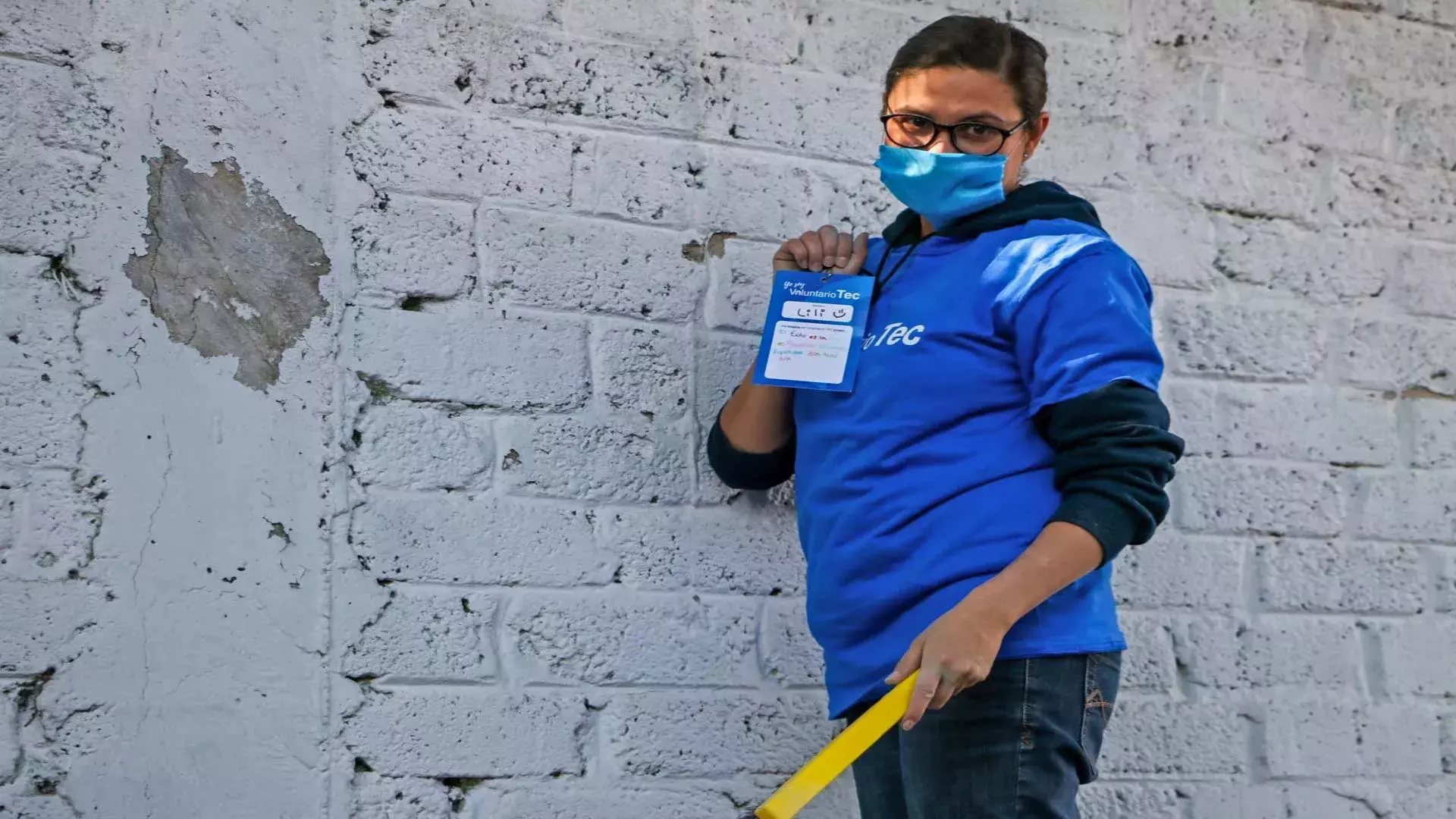 La comunidad del Tec Campus Toluca unió esfuerzos para pintar la escuela Mihuel Hidalgo en San Antonio Buenavista