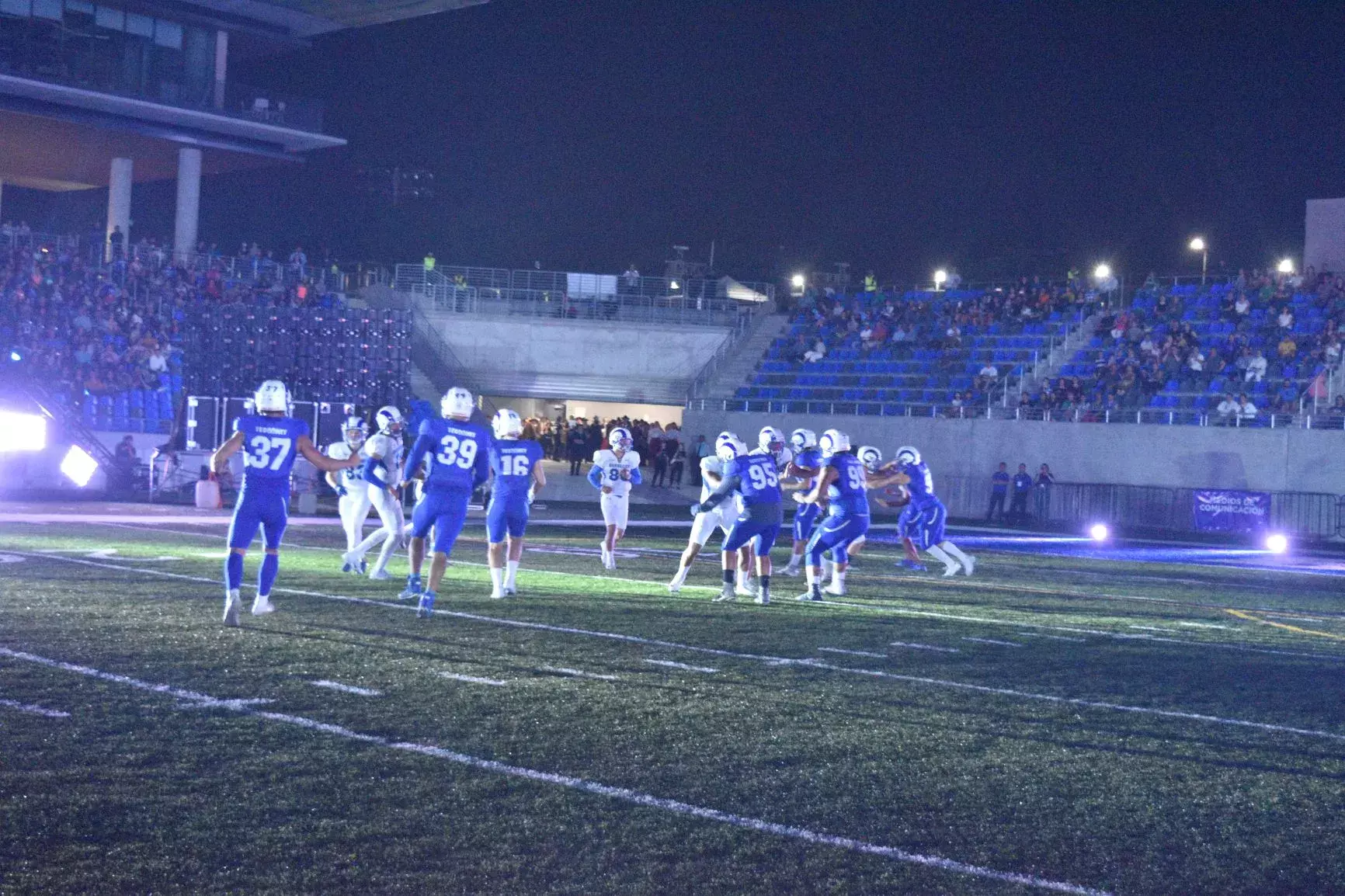 Inauguración del nuevo Estadio Borregos en el Tec campus Monterrey