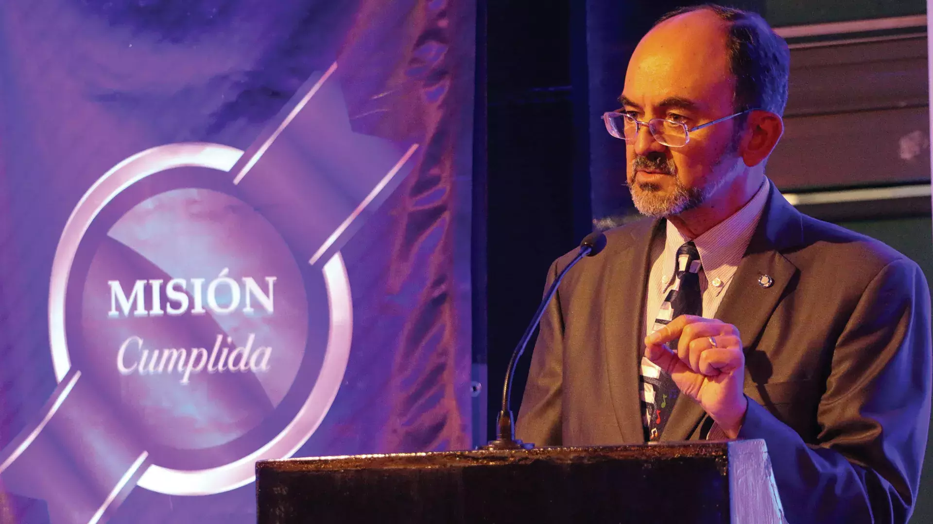 Héctor Morelos, director del Tec de Monterrey campus SLP dio la bienvenida.